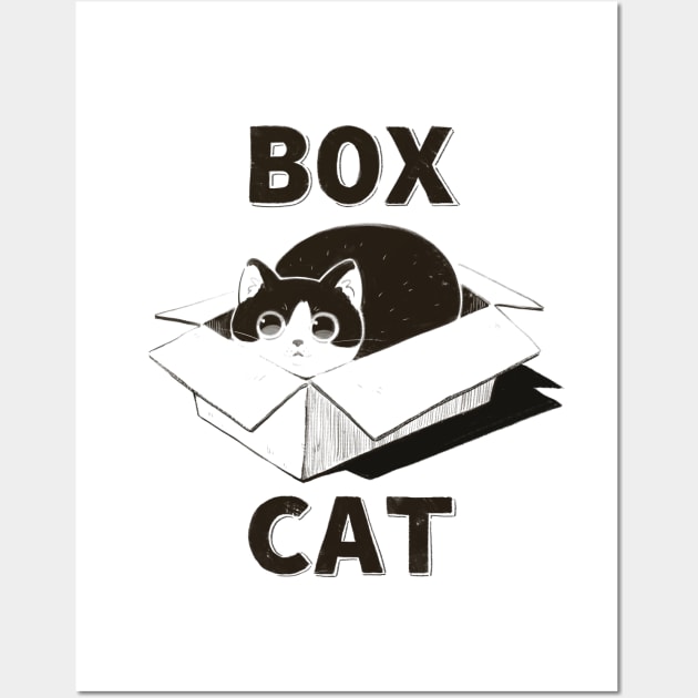 The Box Cat Wall Art by You Miichi